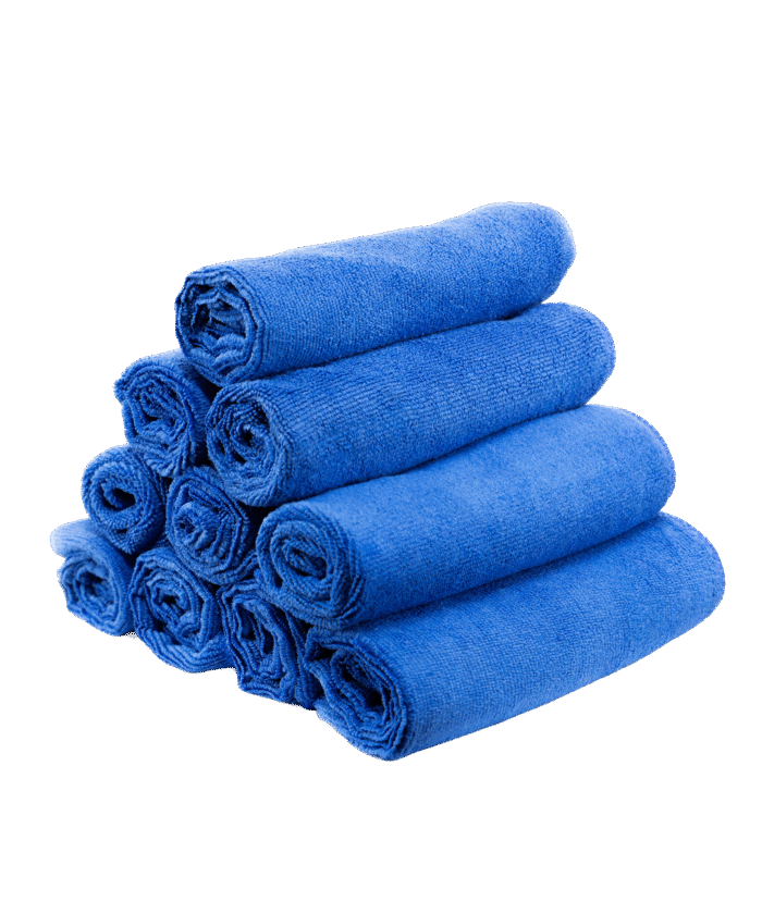 Microfiber 40x40 cm - Blue 300 GSM, 10 pcs