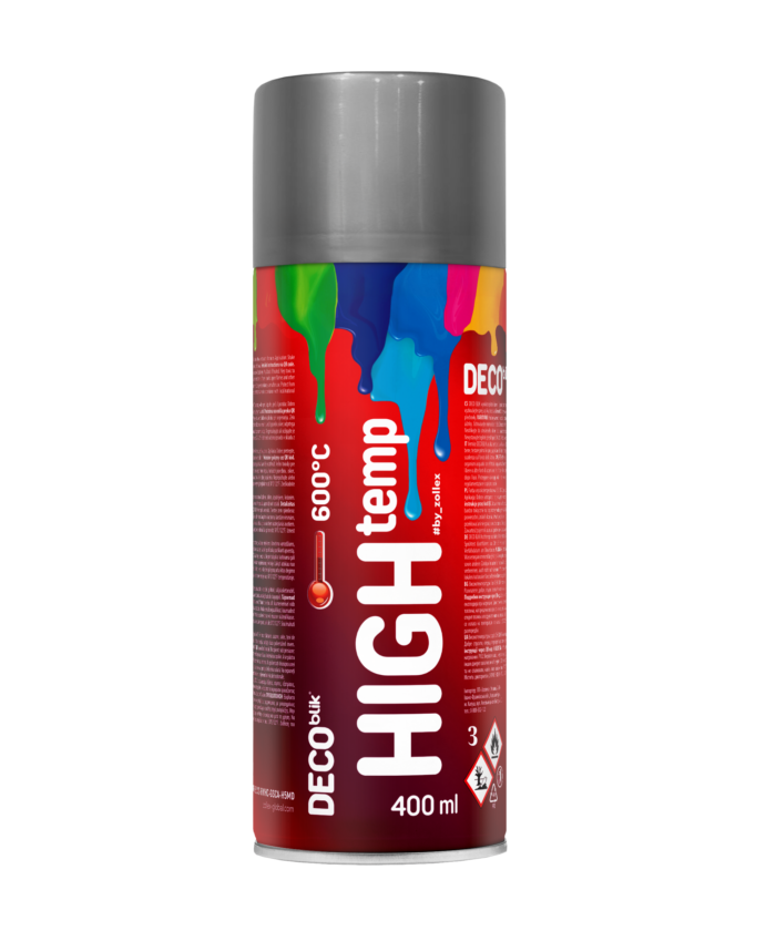 Deco Blik High-Temperature Paint - Grey