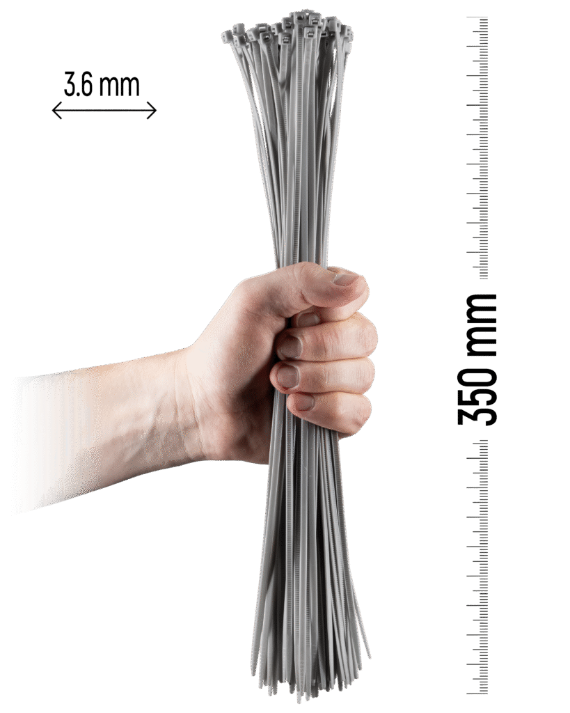 350×3.6 mm Grey