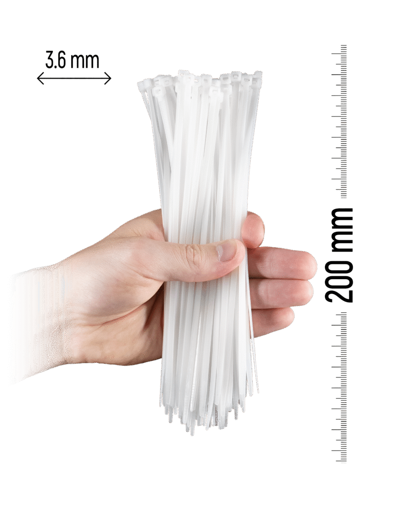 200×3.6 mm White