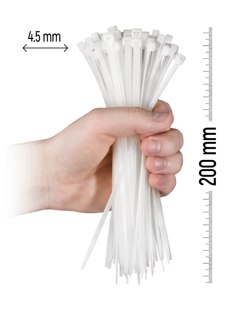 200×4.5 mm White