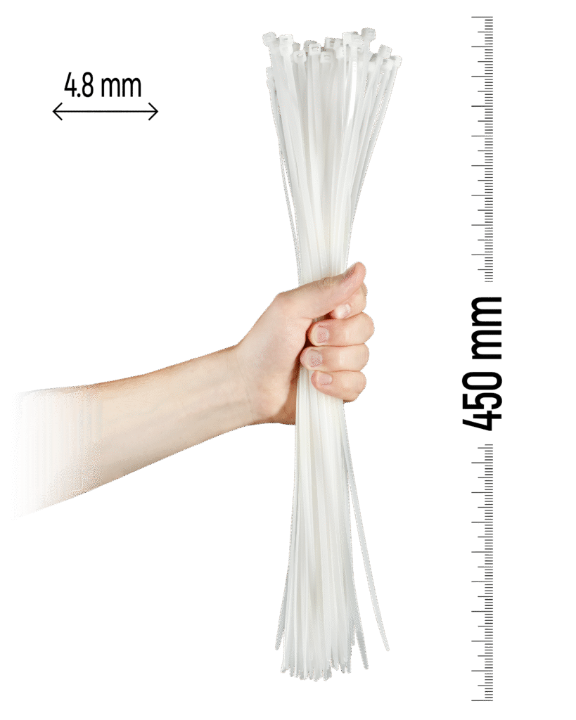 450×4.8 mm White