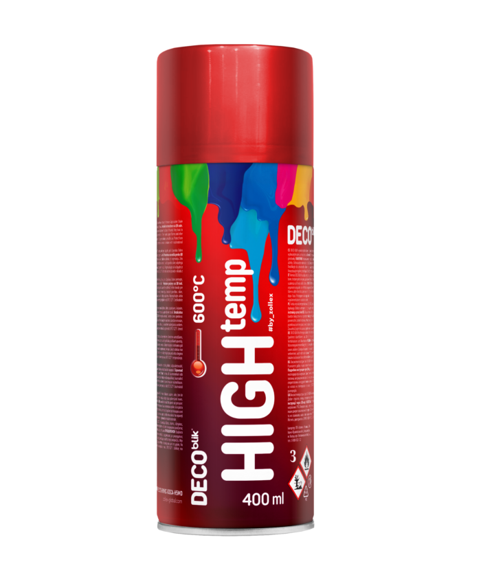 Deco Blik High-Temperature Paint - Red