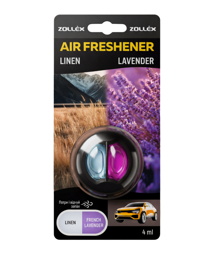 Air Freshener Dual Scent - Linen & Lavander